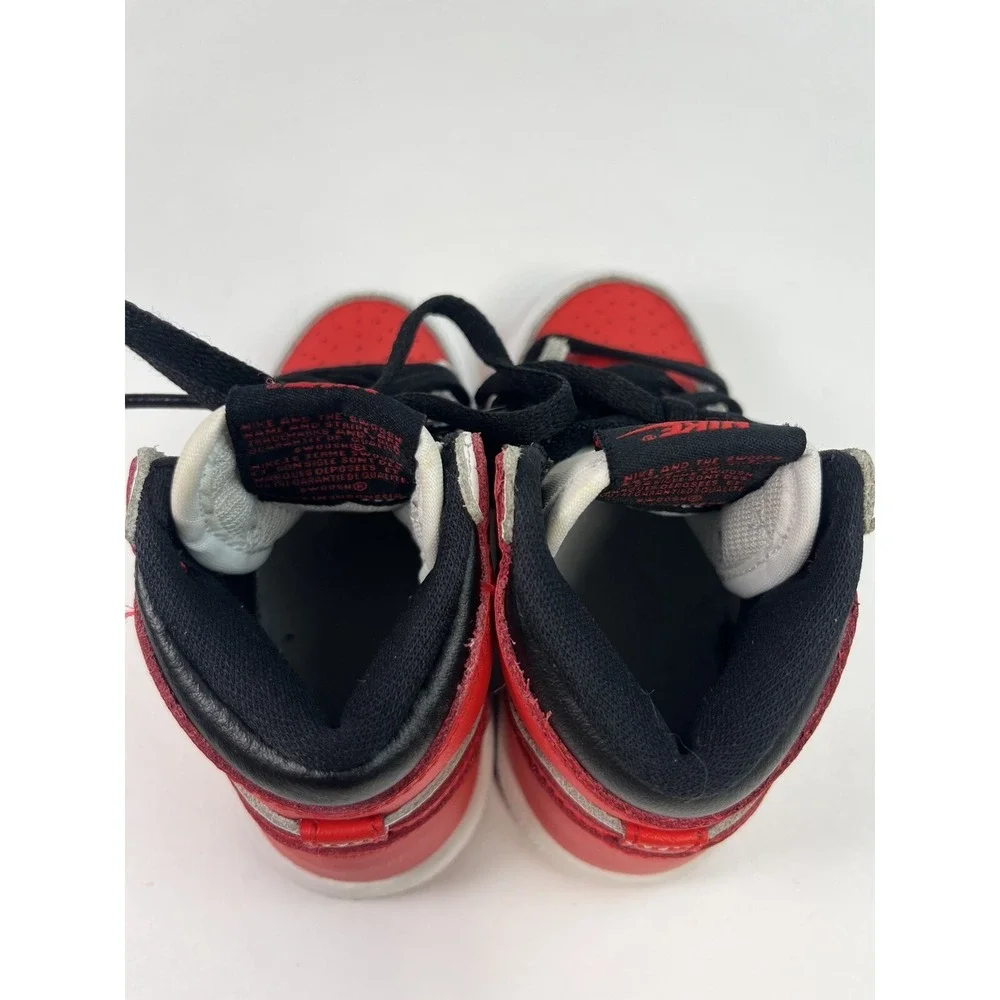 Nike Air Jordan Retro 1 High Heritage Toddler Size 6C Red White AQ2665-161